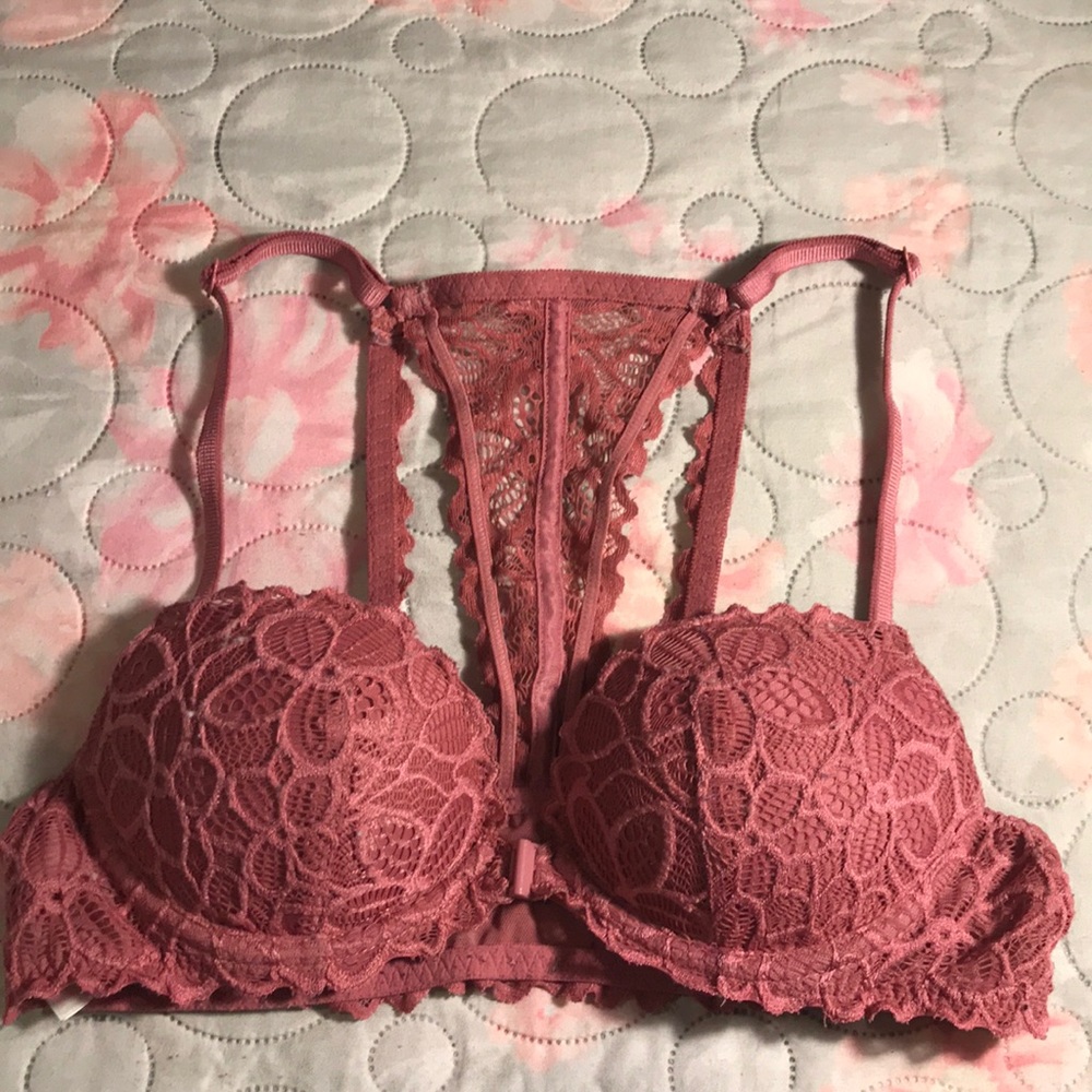 PINK bra burgundy BRAND NEW!!!